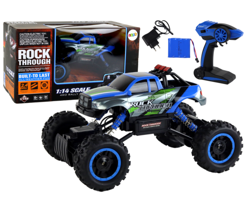 Радиоуправляемая машина на пульте Off-road 1:14 Blue