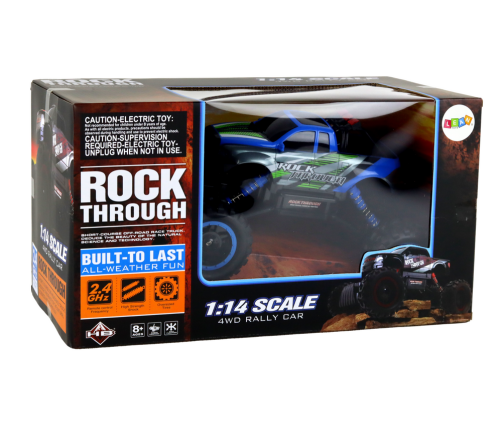Радиоуправляемая машина на пульте Off-road 1:14 Blue
