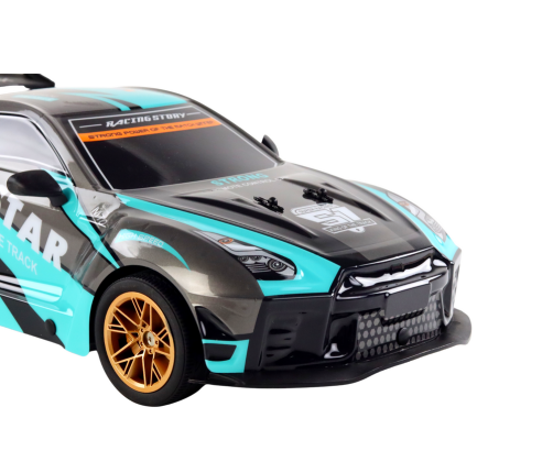 Radiovadāmā mašīna ar pulti Turquoise and Black