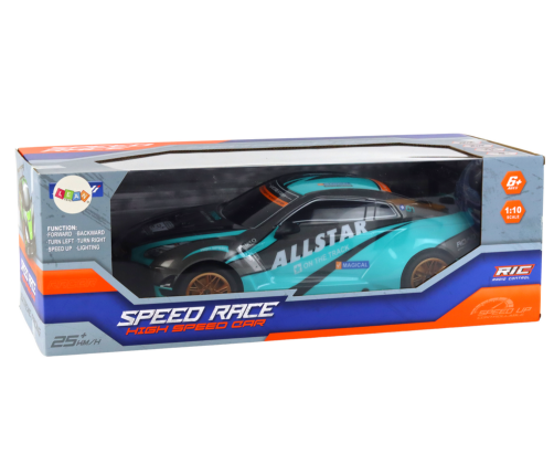 Radiovadāmā mašīna ar pulti Turquoise and Black