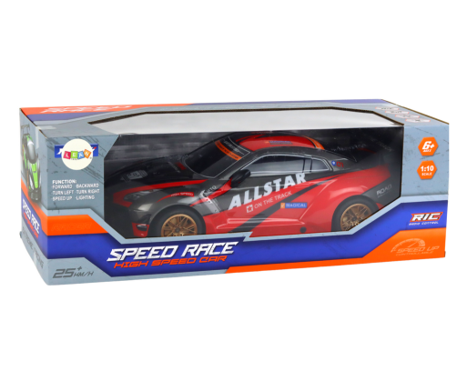 Radiovadāmā sporta mašīna ar pulti Red