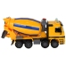 Concrete Mixer Orange Rotary Pear Sound Lights Construction Vehicle
