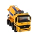 Concrete Mixer Orange Rotary Pear Sound Lights Construction Vehicle