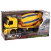 Concrete Mixer Orange Rotary Pear Sound Lights Construction Vehicle