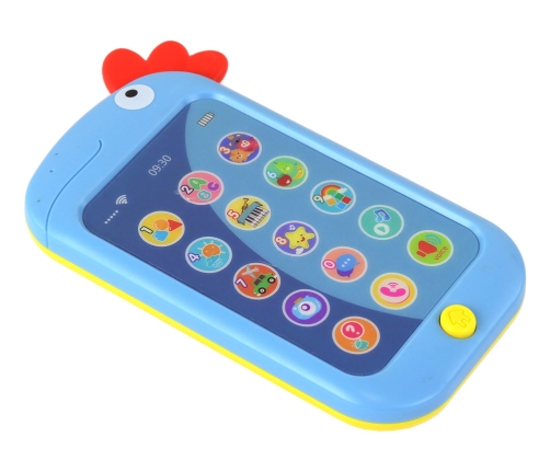 Educational Phone Learning English Chicken Wac A Mole Blue