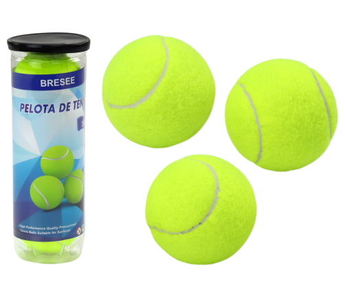Tennis Balls Yellow Tennis Ball Set of 3 pcs.