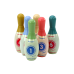 Arcade Game Set of 6 Colorful Bowling Pins