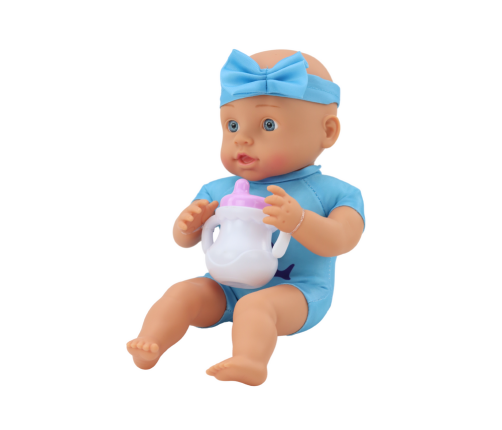 Кукла малыш с принадлежностями для обеда