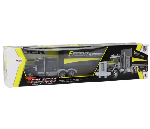 Radiovadāmā mašīna ar pulti Truck Yellow