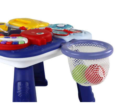 Educational Table 2in1 Sea Animals Basket Balls 32cm x 25.5cm x 23cm