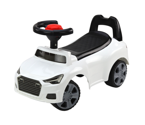 Car Ride On With Backrest QX-3396 Horn Storage Box White