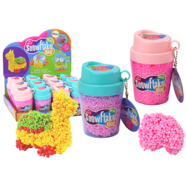 Squishy Styrofoam Balls in a Pink Cup Squishy Styrofoam Balls in a Pink Cup