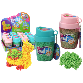 Squishy Styrofoam Balls in a Green Cup Squishy Styrofoam Balls in a Green Cup