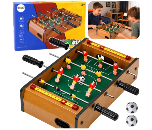 Mini Wooden Table Football 36cm x 21.5cm x 9cm