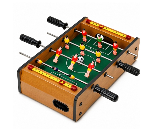 Mini Wooden Table Football 36cm x 21.5cm x 9cm