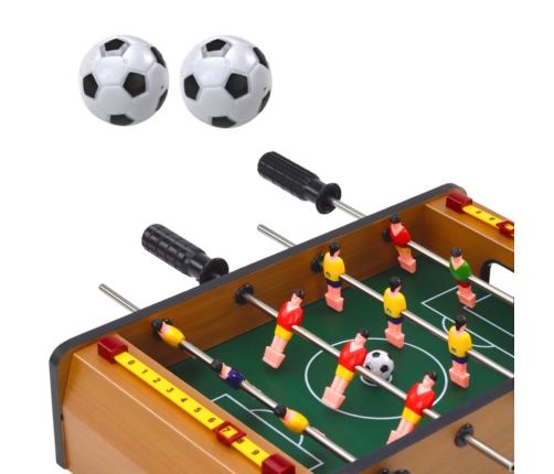Mini Wooden Table Football 36cm x 21.5cm x 9cm