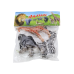 Set of African Animal Figurines 4 Pieces Giraffe Gorilla