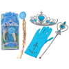 Little Princess Accessories Set Wand Glove Crown Snow Queen Little Princess Accessories Set Wand Glove Crown Snow Queen