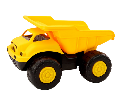 Dump Truck Yellow Construction Vehicle Truck Trailer Large Car