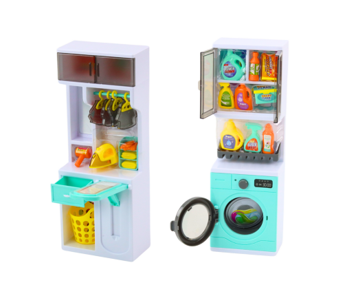 Bathroom Play Set 4in1 Shower Toilet Washing Machine Accessories