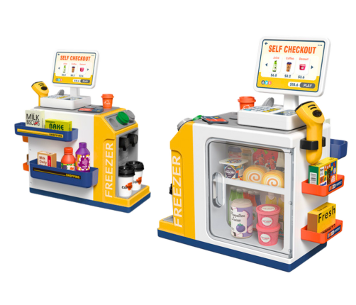 Supermarket Cash Register Scanner Lights and Sounds Set