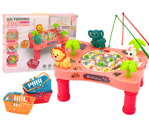 Fishing Arcade Game Pink Table
