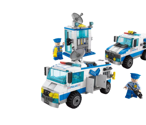 Police Block Set Police Car Building 271 El