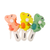 Hand Held Windmill Dinosaur Mini Pinwheel For Children 3 Colors