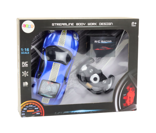 Радиоуправляемая машина на пульте Blue