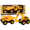 Construction Machinery Set Excavator Dump Truck Movable Yellow Construction Machinery Set Excavator Dump Truck Movable Yellow