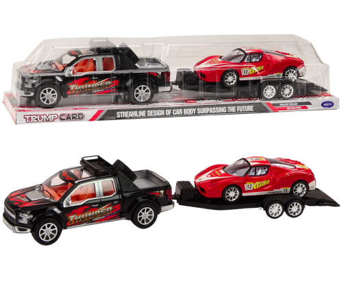 Пикап с прицепом