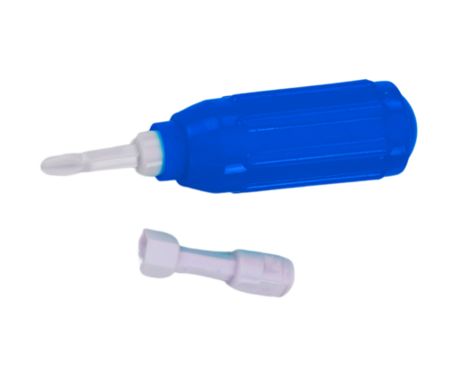 Police Turning Motorcycle DIY Lights Sounds White