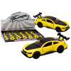 Toy Car Sports Car 1:32 Friction Drive Metal Yellow Toy Car Sports Car 1:32 Friction Drive Metal Yellow