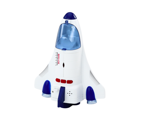 Spaceship Drive Lights Sounds Cosmonaut White