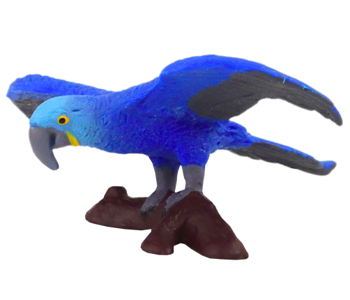 Figurine Blue Macaw Parrot Animals of the World
