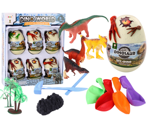 Creative Archaeological Set Ice Eggs With Dinosaurs