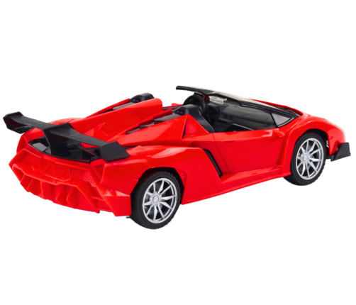 Radiovadāmā mašīna ar pulti Sports Car Auto Red