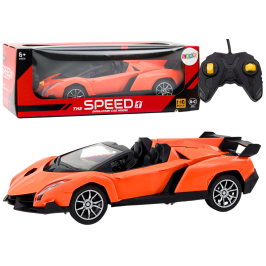 Radiovadāmā mašīna ar pulti Sports Car RC Orange Radiovadāmā mašīna ar pulti Sports Car RC Orange
