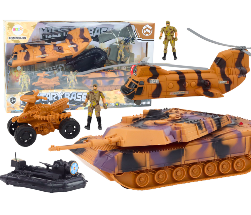 Military Set Military Tank Helicopter Paratrooper Sounds
