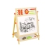 Double-Sided Educational 2in1 Wooden Drawing Board