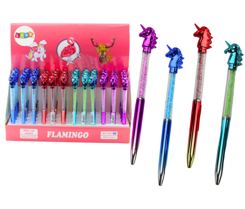 Unicorn Ballpoint Pen Blue Refill 0.7mm Mix
