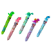 Multicolor Dinosaur Automatic Pen 10 Colors Mix