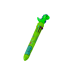 Multicolor Dinosaur Automatic Pen 10 Colors Mix