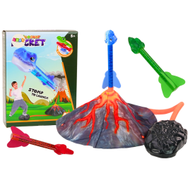 Dinosaurs Volcano Adjustable Rocket Launcher Game Set Dinosaurs Volcano Adjustable Rocket Launcher Game Set