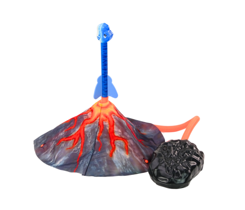 Dinosaurs Volcano Adjustable Rocket Launcher Game Set