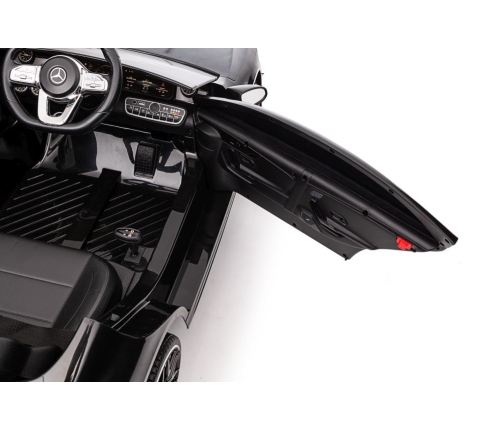 Elektriskā sporta automašīna bērniem Mercedes CLA 45s AMG Black Painted