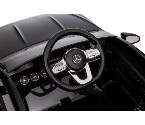 Elektriskā sporta automašīna bērniem Mercedes CLA 45s AMG Black Painted