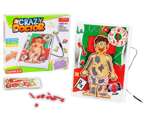 Arcade Game Crazy Doctor Surgeon Operation