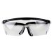 Safety Glasses Adjustable Arms Black