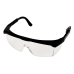 Safety Glasses Adjustable Arms Black